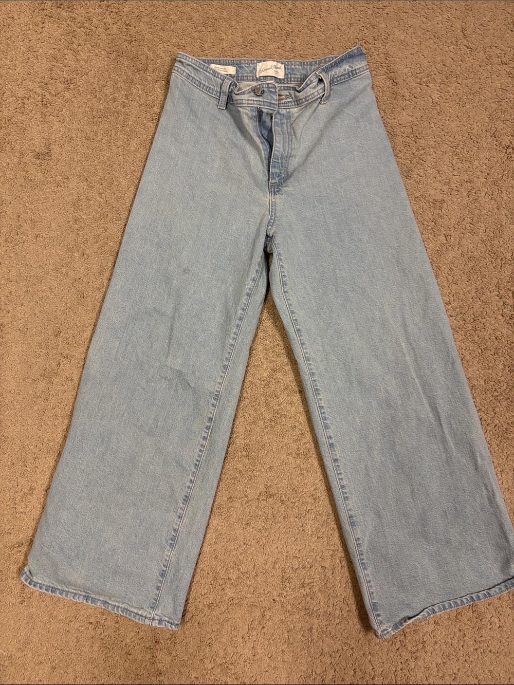 Light Wash Wide Leg Women’s Sailor Jeans